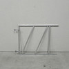Stalen Poortframe verstelbaar 100x80 cm verzinkt