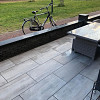 Outletpartij Actietegel keramiek op beton 40x80x4 cm Ruby Silver (nog 16m2 voorraad Zwanenburg)
