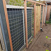 Draadmat gaaspaneel verzinkt 180x90 cm ø4 mm maas 10x10 cm
