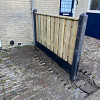Grenen Tuinscherm 21-Planks Scherm Recht Verticaal 180x90 cm
