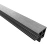 NeoFacade Hoekprofiel t.b.v. wandbekleding 6,17x6,17x230 cm Smoke (leverbaar vanaf midden juli)