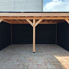 JWOODS Buitenverblijf 500x300cm, Geschaafd