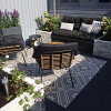 GeoCeramica® 60x60x4 cm ConCreet Flower decorate