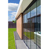 Glazen schuifwandset compleet 6-sporig zwart - inbouwhoogte 228-232 cm deurbreedte 82 cm/max 482 cm