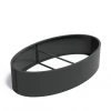 Plantenbak Ellipse zonder bodem aluminium 280x160x60 cm