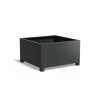 Plantenbak Carrez met poten aluminium 140x140x80 cm