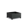 Plantenbak Carrez met poten aluminium 120x120x60 cm