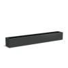 Plantenbak Carrez met bodem aluminium 300x40x40 cm