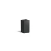 Plantenbak Carrez met bodem aluminium 40x40x80 cm