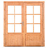 Douglas Glasdeur dubbel 2x830x1942mm +kozijn 1796x2013mm