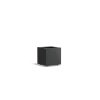 Plantenbak Carrez met wielen aluminium 50x50x50 cm