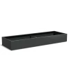 Plantenbak Carrez met bodem aluminium 300x100x40 cm