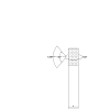 Outdoorpro+ Staande Lamp Lapas Blanco Middelgroot