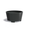 Plantenbak Conic met poten aluminium Ø150x80 cm