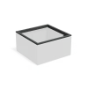 Carrez in-lite Ready aluminium opzetrand voor verlichtng 120x120x9,1 cm