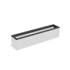 Carrez in-lite Ready aluminium opzetrand voor verlichtng 200x40x9,1 cm