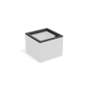 Carrez in-lite Ready aluminium opzetrand voor verlichtng 80x80x9,1 cm