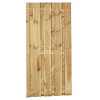 Grenen Tuindeur Recht op houten frame 100x180 cm