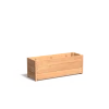 Plantenbak Carrez met bodem hardhout 120x40x43,5 cm
