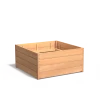 Plantenbak Carrez met bodem hardhout 120x120x57,4 cm