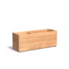 Plantenbak Carrez met bodem hardhout 150x50x57,4 cm