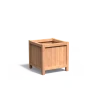 Plantenbak Valencia hardhout 70x70x70 cm