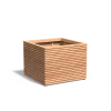 Plantenbak Malaga Rhombus hardhout 100x100x74,6 cm