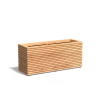 Plantenbak Malaga Rhombus hardhout 150x50x60,8 cm