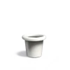 Plantenbak Tube gecoat staal Ø70x60 cm