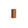 Plantenbak Carrez met bodem cortenstaal 40x40x100 cm