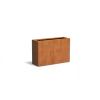 Plantenbak Carrez met bodem cortenstaal 120x40x80 cm