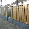 Beton RM Hoekpaal (2sp) 10x10x280 cm, Antraciet tbv Scherm 150