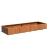 Plantenbak Carrez zonder bodem cortenstaal 300x100x40 cm
