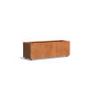 Plantenbak Carrez met wielen cortenstaal 150x50x50 cm