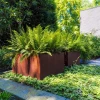 Plantenbak Carrez Connect zonder bodem cortenstaal 150x40x80 cm
