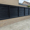 Flex Fence zelfbouwpakket excl. hout, raillengte 166 cm zwart