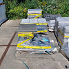 Restpartij Zwanenburg: ca. 5m2 GeoCeramica Pointer 60x60x4 cm Bresscia Taupe