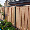 Tuinscherm Zillertal geschaafd onbehandeld Douglashout 17-planks 180x180 cm