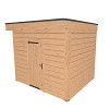 JWOODS Douglas Schuur 300x200 cm, Geschaafd met Zweeds Rabat Naturel