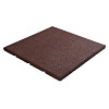 Rubber Tegel 50x50x2,5 cm Rood