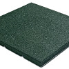 Rubber Tegel 50x50x2,5 cm Groen