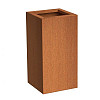 Corten Stalen Bloembak 40x40x100cm (lxbxh)