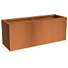 Corten Stalen Bloembak 100x40x40cm (lxbxh)