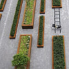Corten Stalen Bloembak 100x40x40cm (lxbxh)