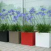 Plantenbak Carrez met bodem aluminium 40x40x40 cm