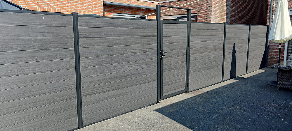 Composiet en Kunststof Schutting