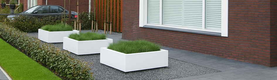Vierkante Plantenbakken