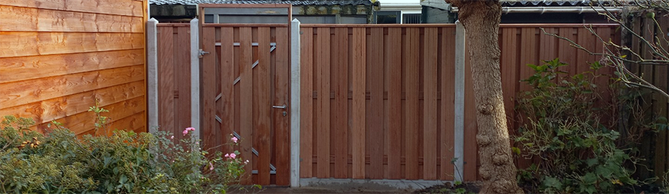 Hardhouten Tuindeuren