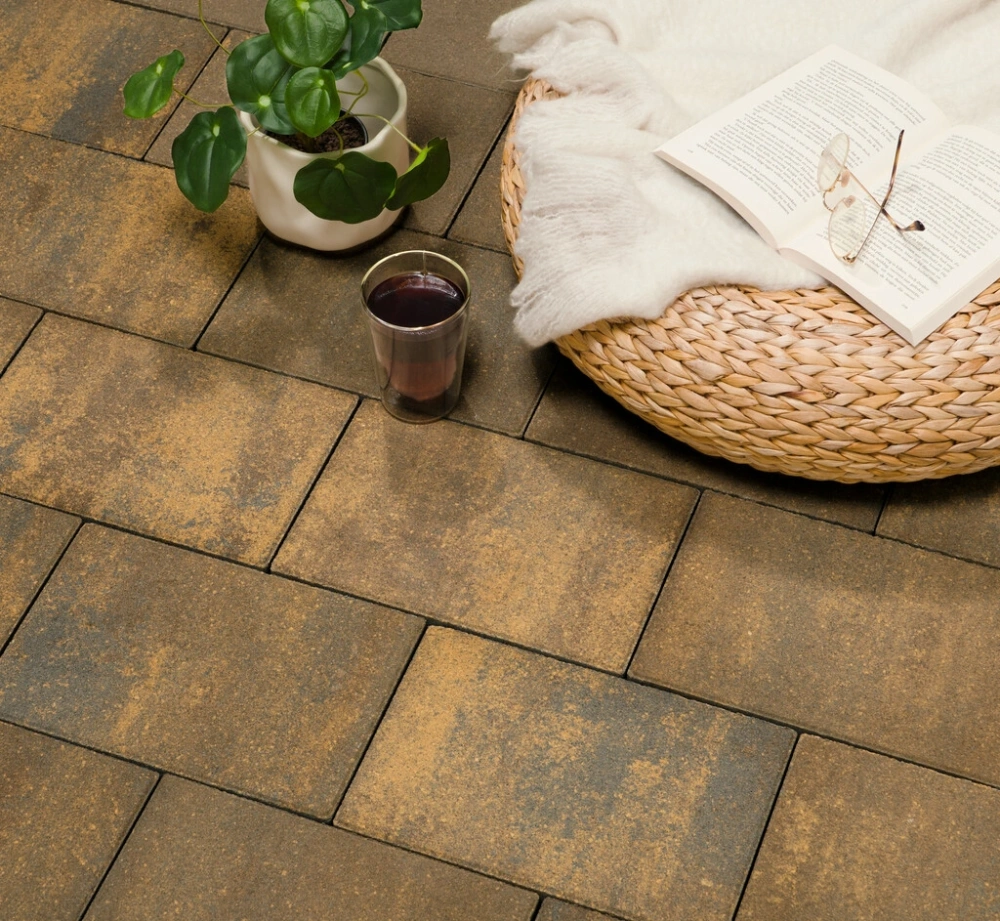 Betontegels voor de Oprit