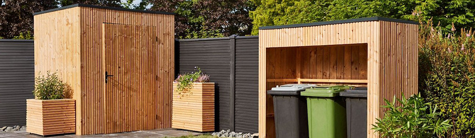 Berging Douglas Triple Profiel Blank Verticaal